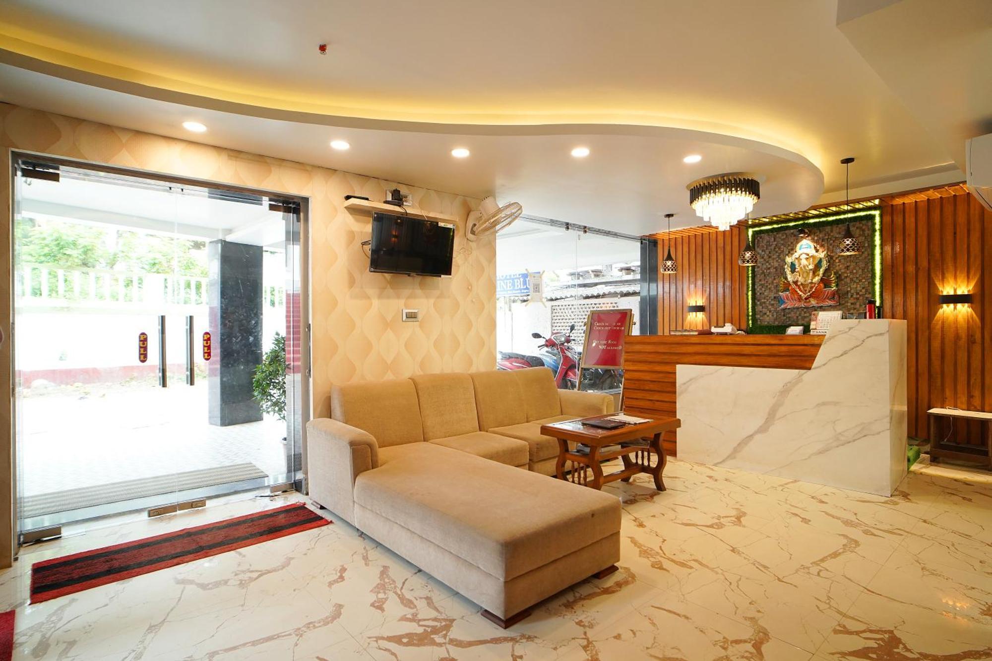 Hotel Marine Blue !! Beach Distance 50 Mts !! Дигха Экстерьер фото